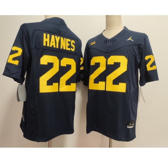 Mens Youths Size Available Justice Haynes Vapor Jersey Stitched Navy